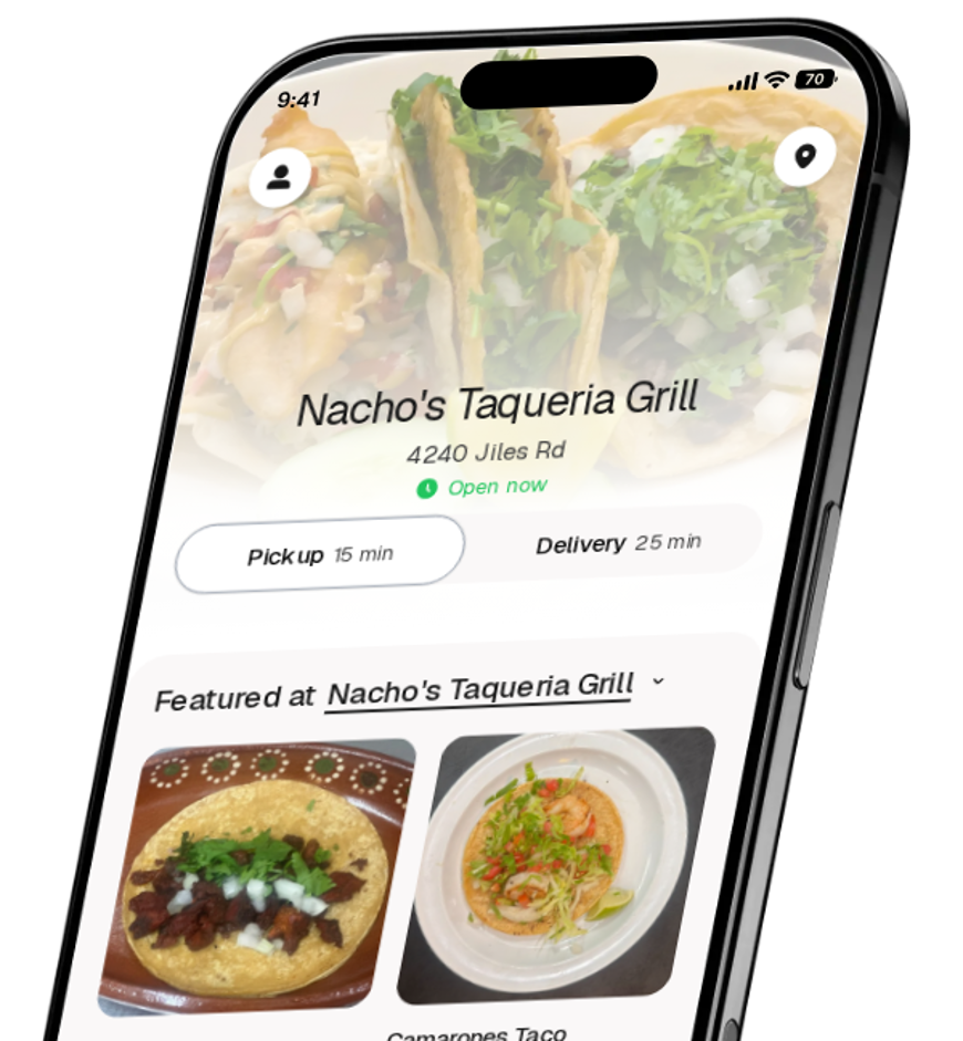 Nacho's Taqueria Grill app preview