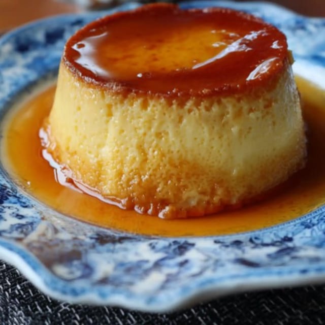 Traditional Flan.