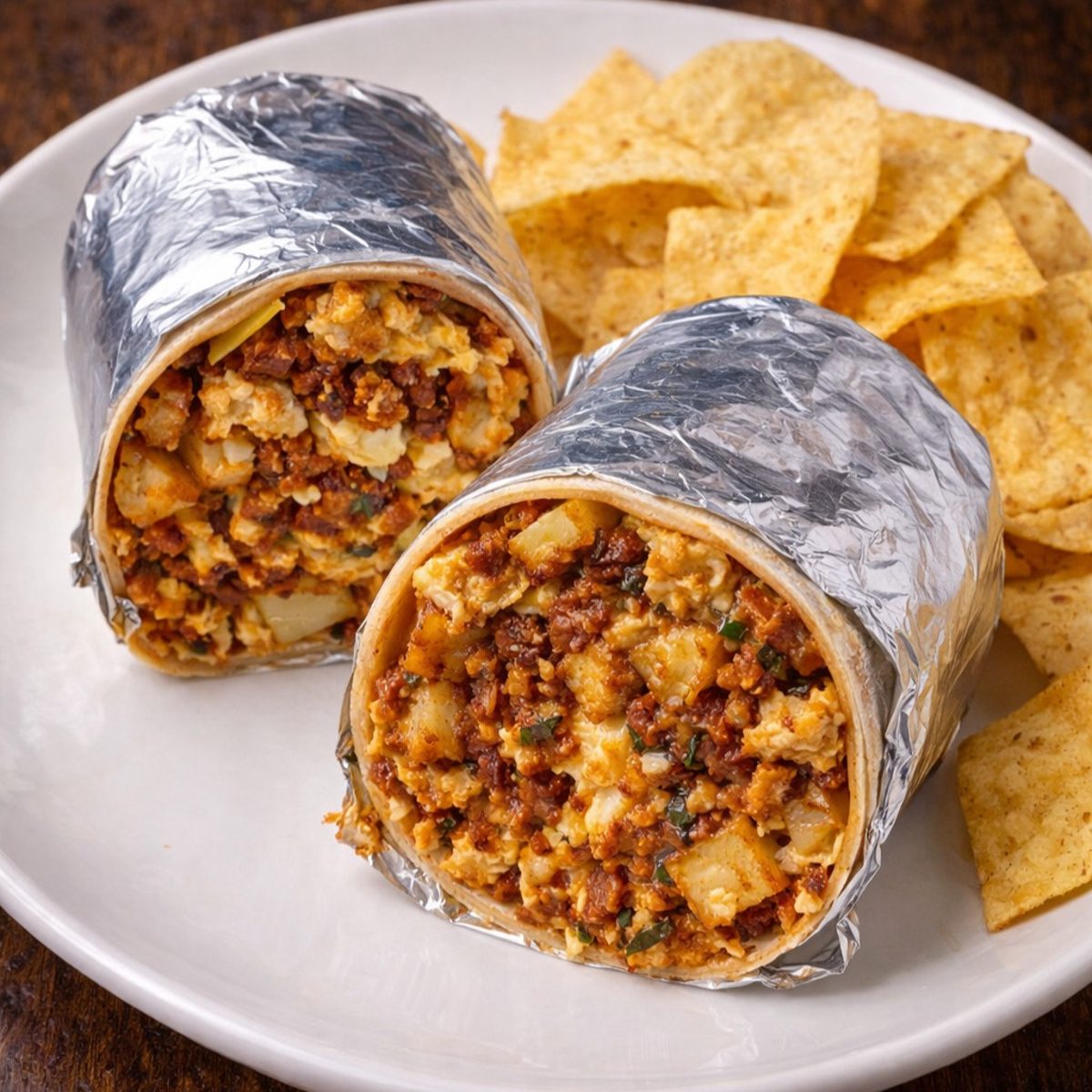 Nacho's Breakfast Burrito