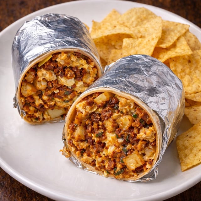 Nacho's Breakfast Burrito.