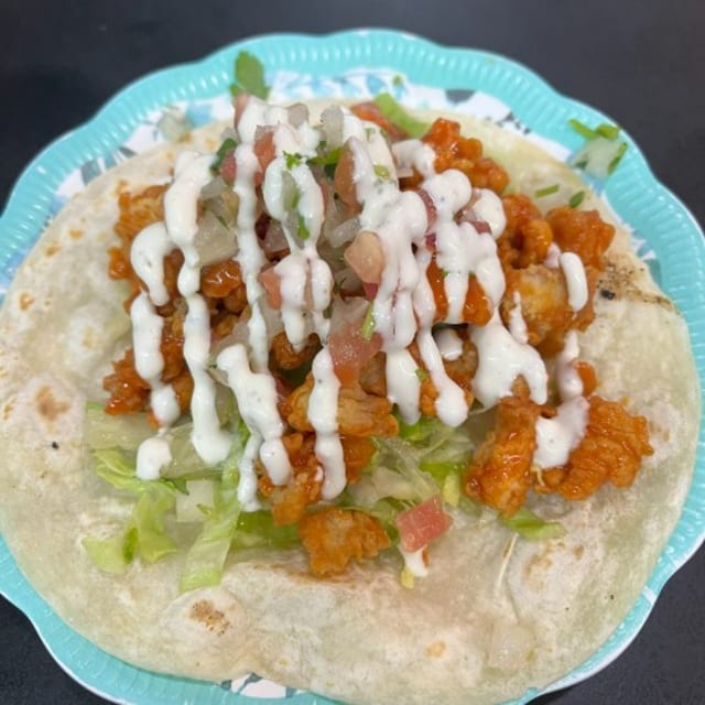 Buffalo taco.